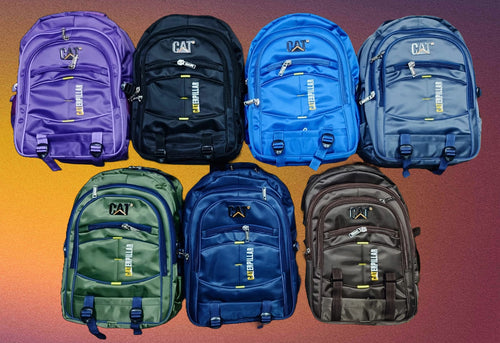 "CAT Backpacks – Strong, Spacious & Trendy"