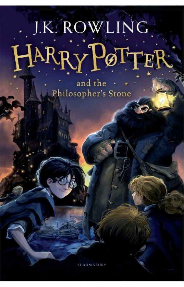 HARRY POTTER and the philosophers stone by  J.K. Rowling