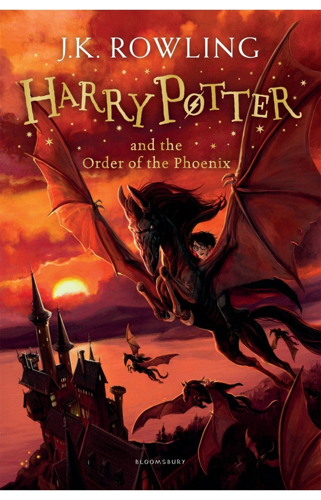 HARRY POTTER and the order of the poenix by  J.K. Rowling
