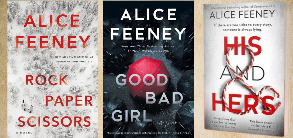 ALICE FEENEY (3) BOOKS SET