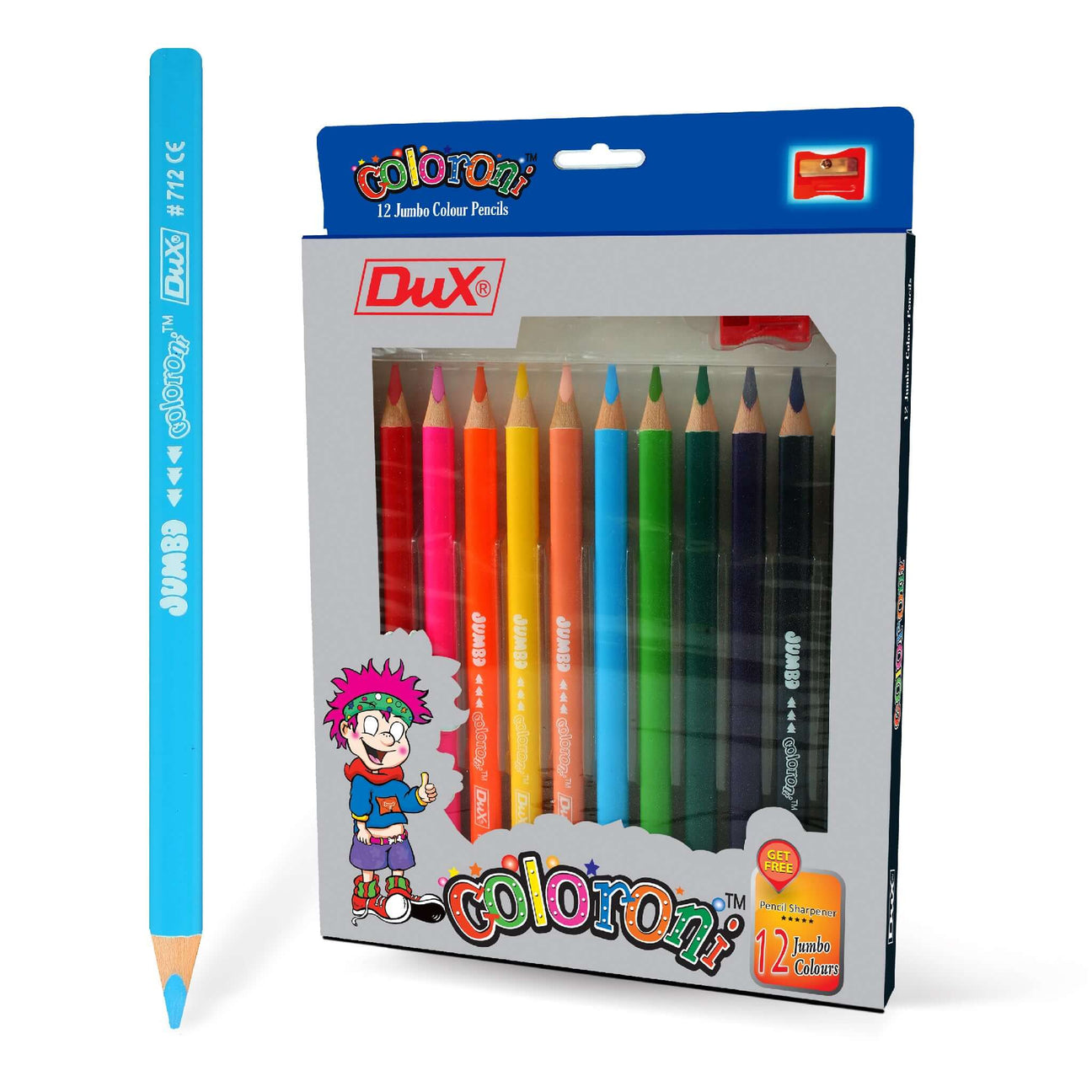 Dux Coloroni – 12 Jumbo Color Pencils