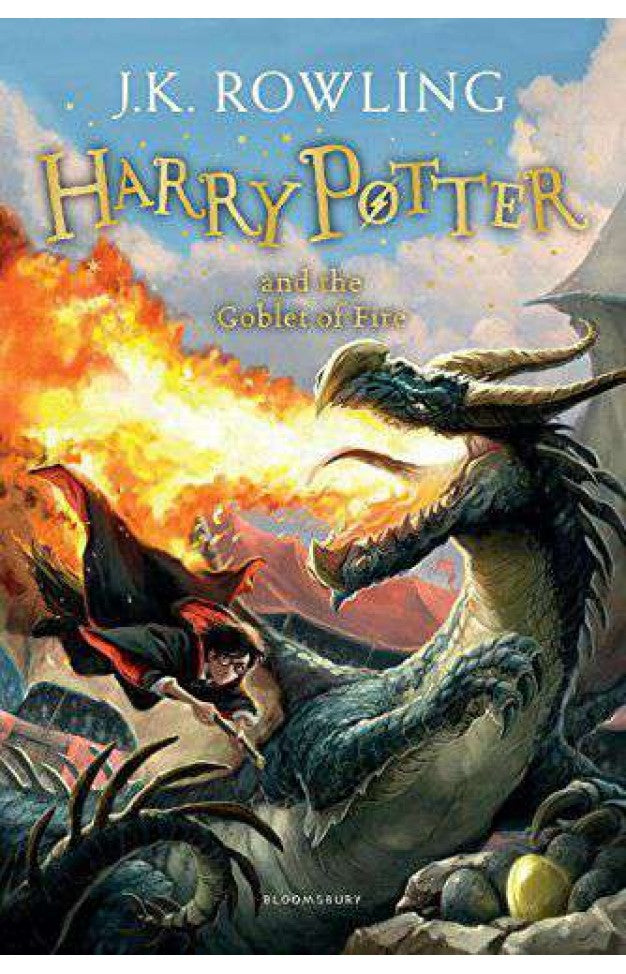 HARRY POTTER and the goblet of fire by  J.K. Rowling