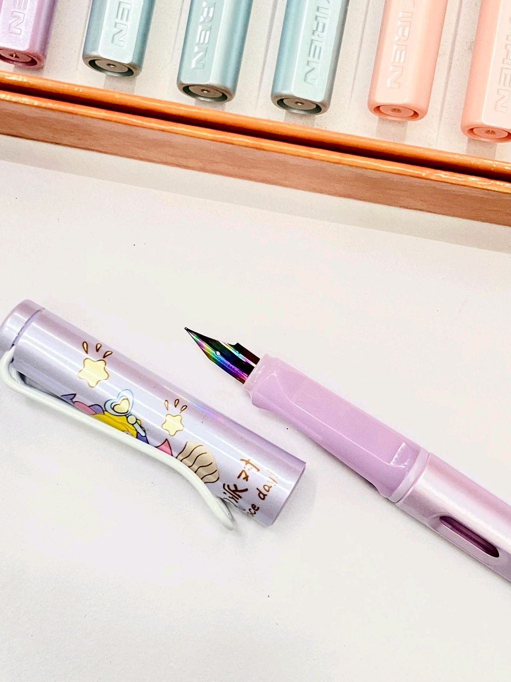 Fountain Pen Plastic Trendy (1 Pcs)