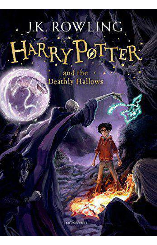 HARRY POTTER and the deathly hellows by  J.K. Rowling