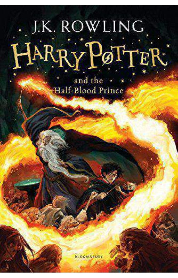 HARRY POTTER and the half blood price by  J.K. Rowling
